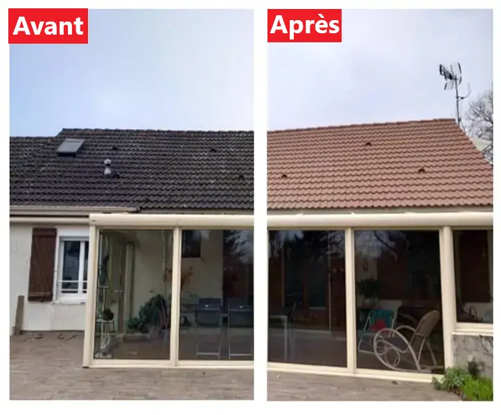 renovation-nettoyagae-de toit-toiture-Salbris-41300 Démoussage nettoyage et rénovation de toiture à Salbris 41300